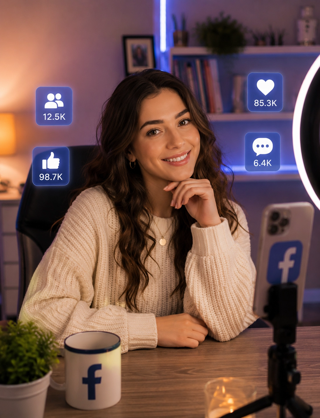 Facebook Wachstum Beispiel