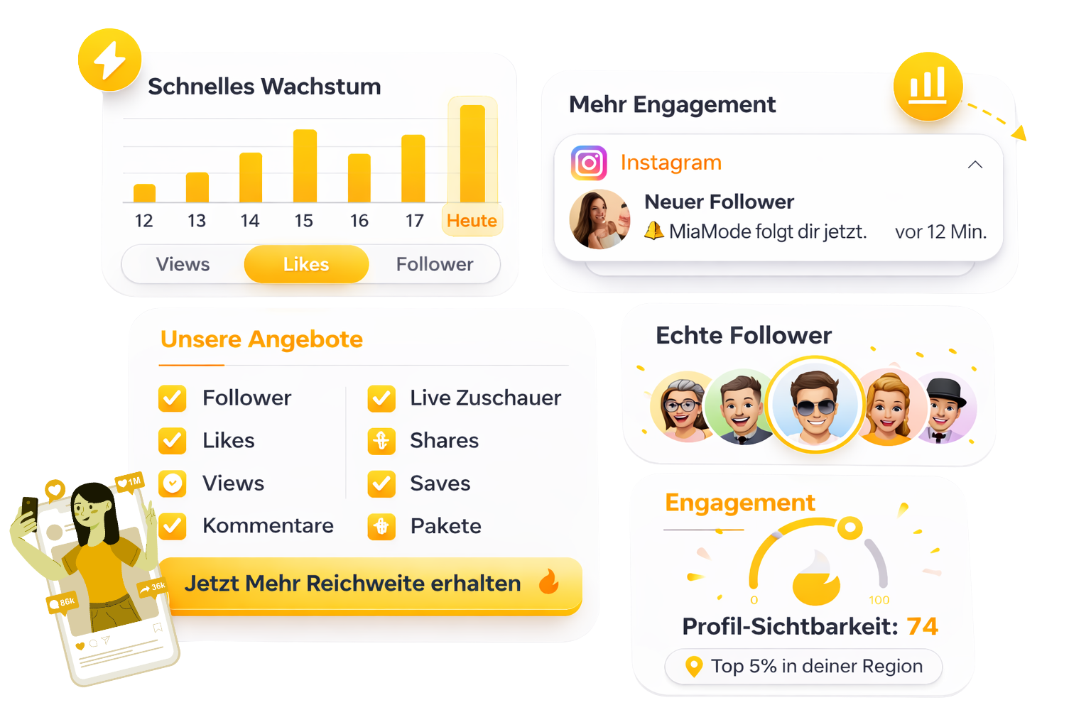 FollowerSpeed Grafik